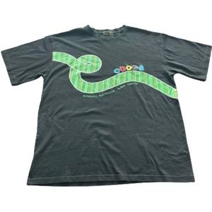 COOGI Short Sleeve T Shirt Men’s Embroidered Black Size XL